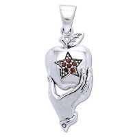 Pentagram Apple Witches Pendant