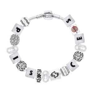 Pisces Astrology Bead Bracelet