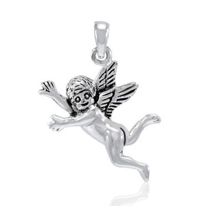 Playful Cupid Pendant