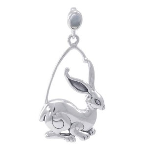 Rabbit Ostara Pendant