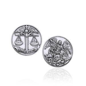 Saint Michael Archangel Coin