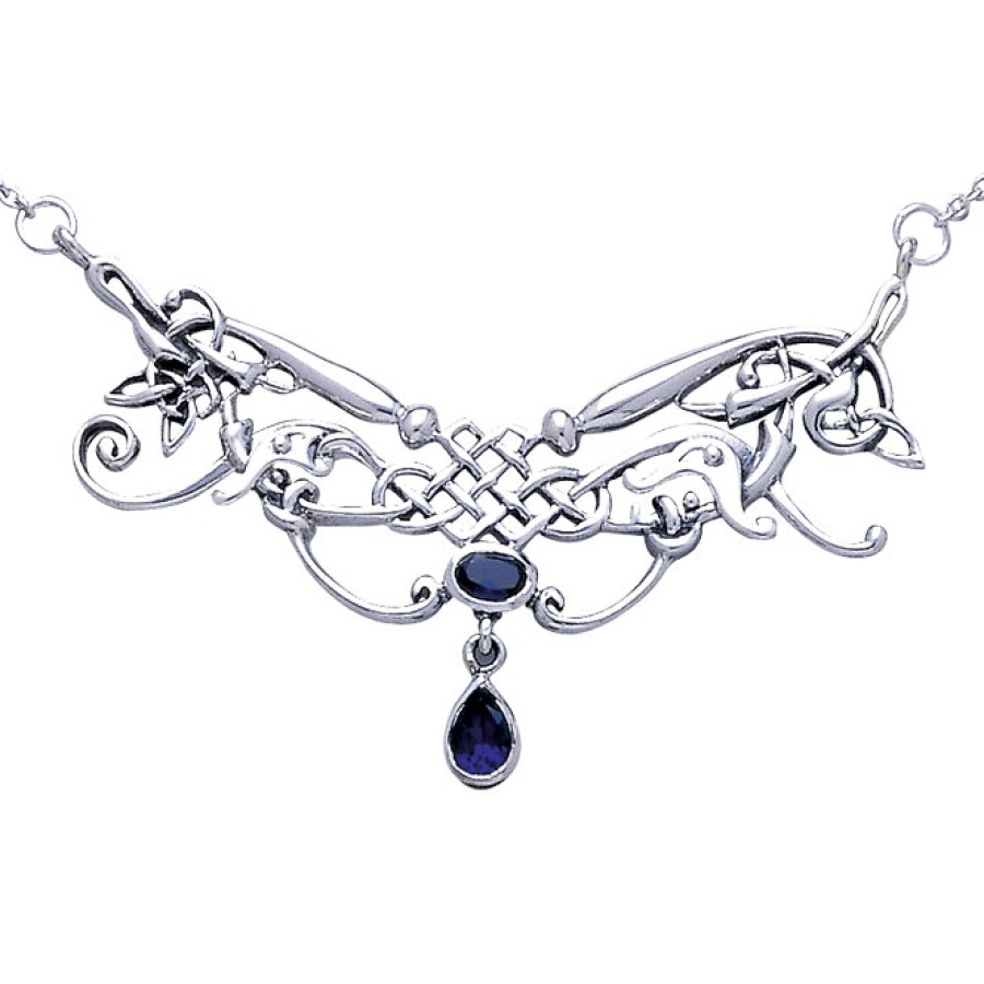 Forever Celtic Knot Necklace – Celtic Crystal Design Jewelry