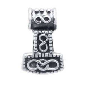 Small Thors Hammer Mjolnir Pendant