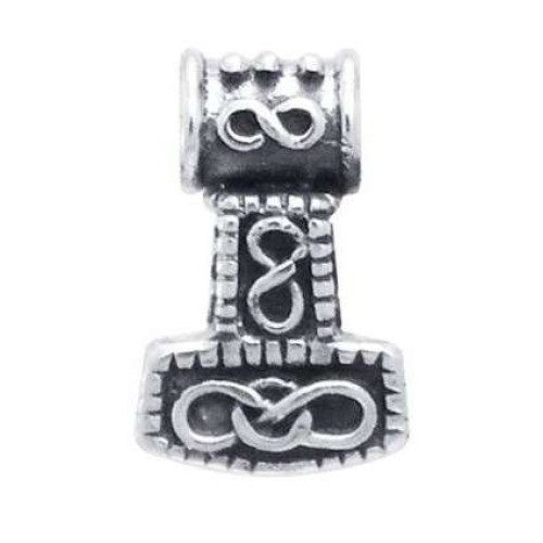 Small Thors Hammer Mjolnir Pendant