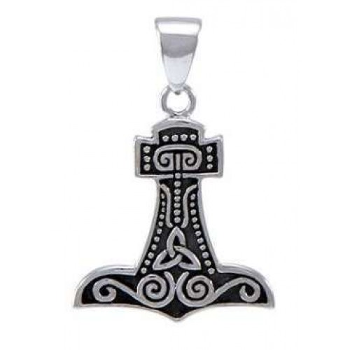 Petite Thors Hammer Mjolnir Pendant