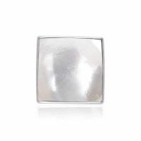 Mother of Pearl Modern Square Pendant