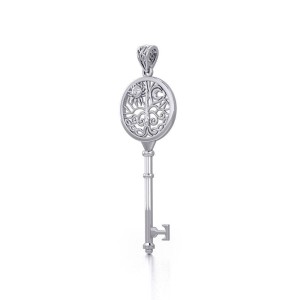 Tree of Life Spiritual Enchantment Key Pendant