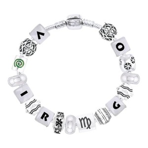 Virgo Astrology Bead Bracelet