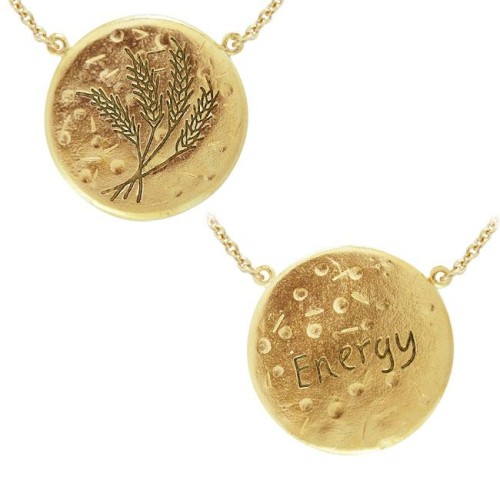 Virgo Astrology Vermeil Necklace