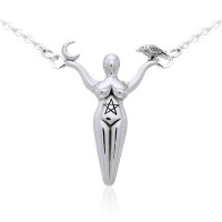 Wiccan Goddess The Star Necklace