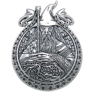 Wizard Magickal Sterling Silver Pendant