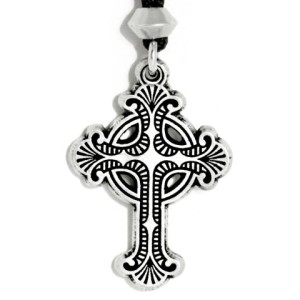 Baroque Celtic Cross Necklace