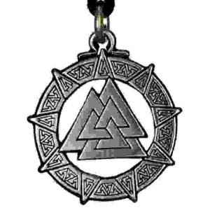 The Valknut Viking Rune Necklace