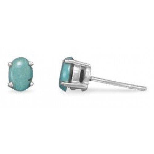 Turquoise Stud Earrings