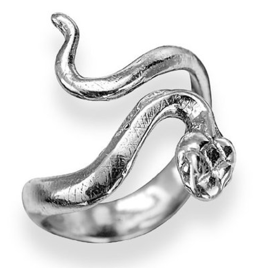 Serpent Ring Sterling Silver Adjustable | Womens silver jewelry, Snake ring  silver, Sterling silver rings