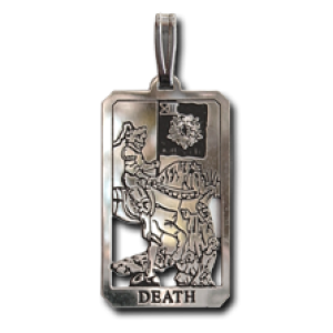 Death Small Tarot Pendant