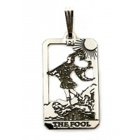 The Fool Small Tarot Pendant