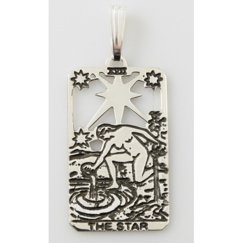 The Star Small Tarot Pendant