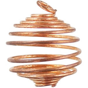 Copper Gemstone Holder Pendant