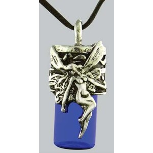 Fairy Oil Bottle Vial Necklace