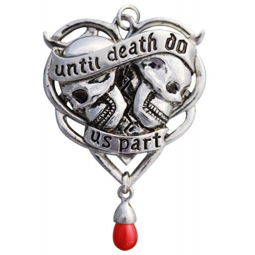 Until Death Gothic Lovers Necklace