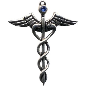 Caduceus Amulet for Healing