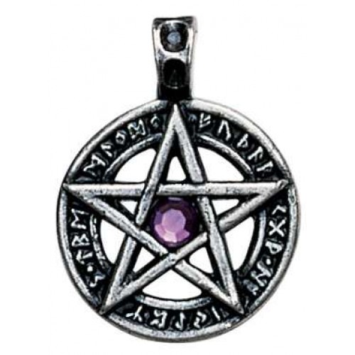 Runic Pewter Pentagram for Achievement